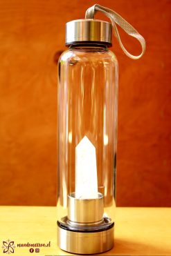 Botella para Elixir de Cuarzo Cristal