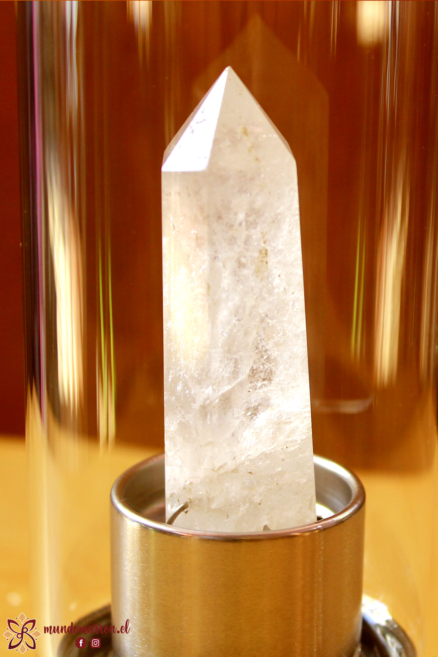 Cuarzo cristal detalle