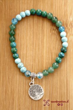 Turquesa, Cuarzo Verde, Crisocola y Agata