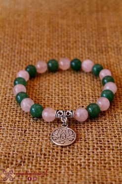 Cuarzo Verde y Cuarzo Rosado