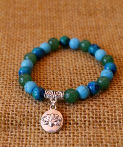 Crisocola, Turquesa y Cuarzo Verde