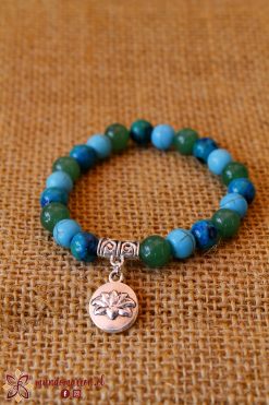 Crisocola, Turquesa y Cuarzo Verde