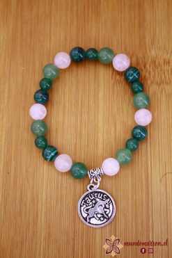 <font style="vertical-align: inherit;"><font style="vertical-align: inherit;">Aventurina, Cuarzo Verde, Malaquita y Cuarzo Rosa</font></font>