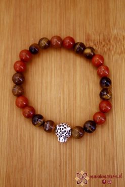 Ojo de Tigre, Jaspe Rojo