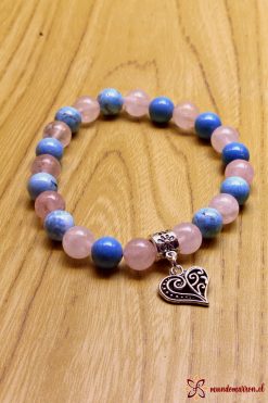 Cuarzo Rosado y Turquesa