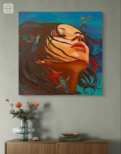 Cuadro pintado con Acrilico