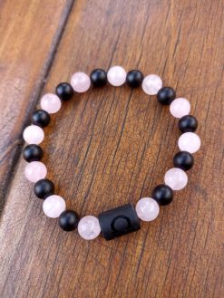 Libra (onix y cuarzo rosado)