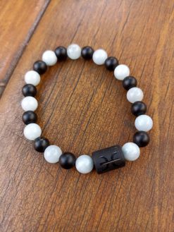 Piscis (onix y aguamarina)