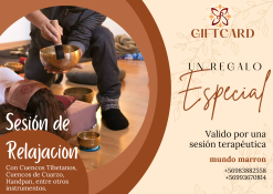 Gift Card Sesión de Relajación
